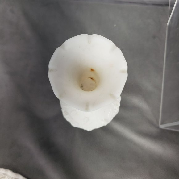 Vintage Imperial Glass Milk Rose Bud Vase Imperial Glass 1960s/1970s Imperial Gl - Picture 2 of 10